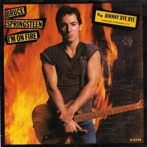 Bruce Springsteen – I'm On Fire Columbia Vinyl, 7" 45 RPM Single Promo 1985